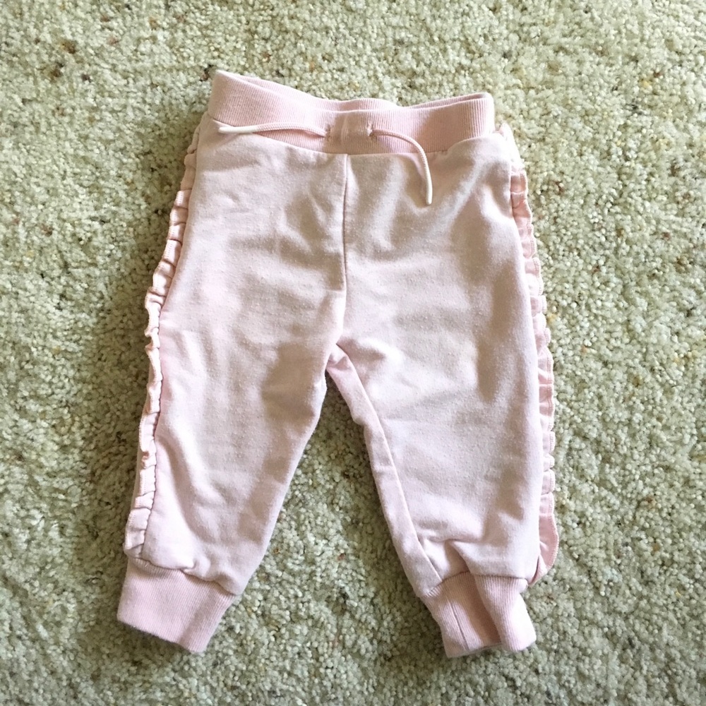 Jamie and Jack pink jogging pants